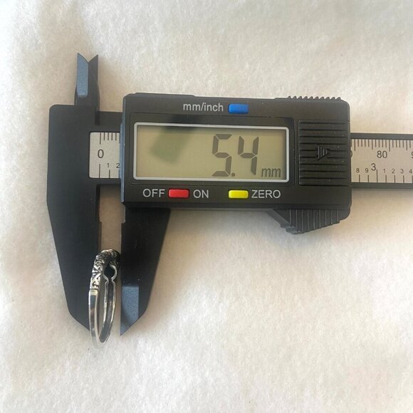 Silpada Sterling Silver 925 Black Faceted Oval Cubic Zirconia Band Ring Sz 8 - Picture 16 of 16